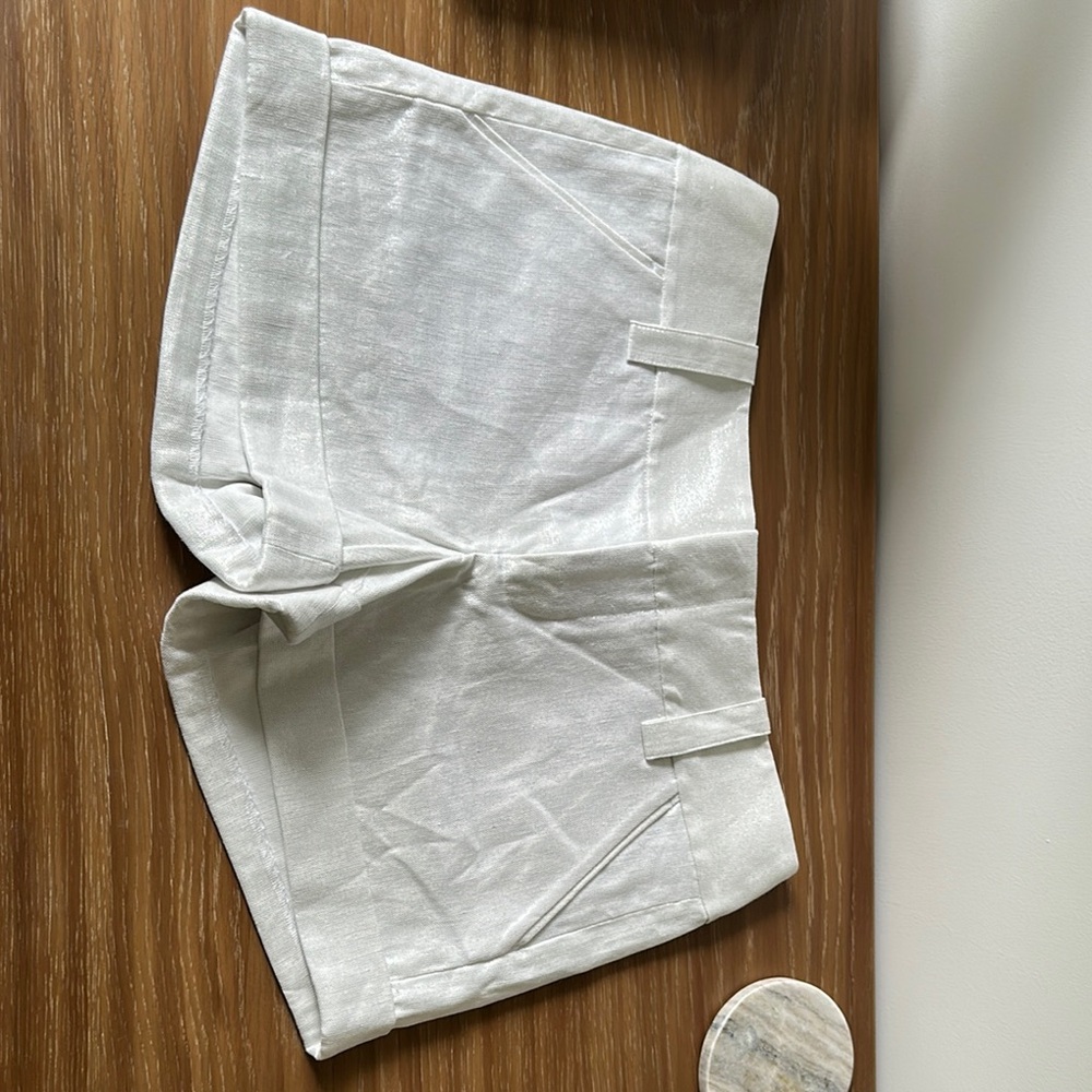 Alice + Olivia White Shorts
